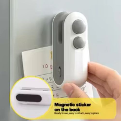 Mini Handheld Plastic Bag Sealer With Built-in Battery Portable Food Bag Heat