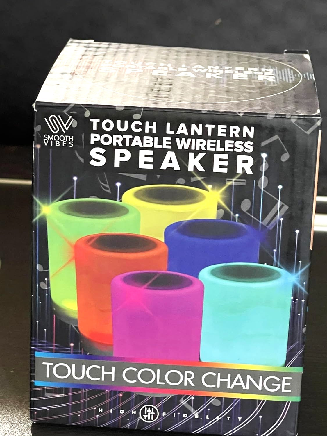 Touch Lantern Portable Wireless Speaker.Touch Color Change 2-3hrs Playback.