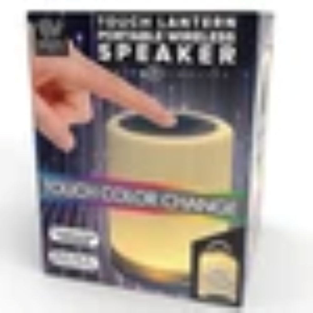 Touch Lantern Portable Wireless Speaker.Touch Color Change 2-3hrs Playback.
