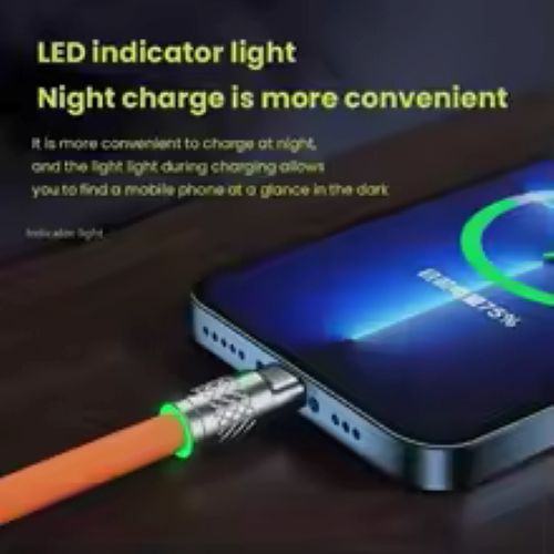 3 in 1 Fast Charging Cable High-Quality Customized Multi-function Mobile Phone 120w Liquid Silicone Type C